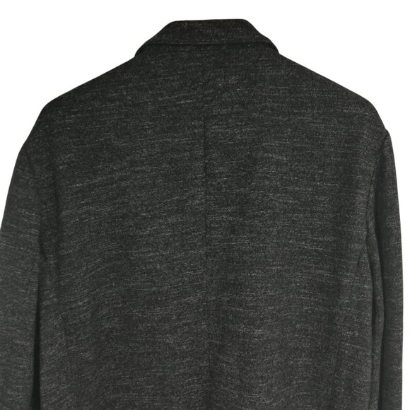 Good Man Brand Wool Blend Gray Unstructured 2 Button Blazer Jacket Size L Pocket - Picture 10 of 13